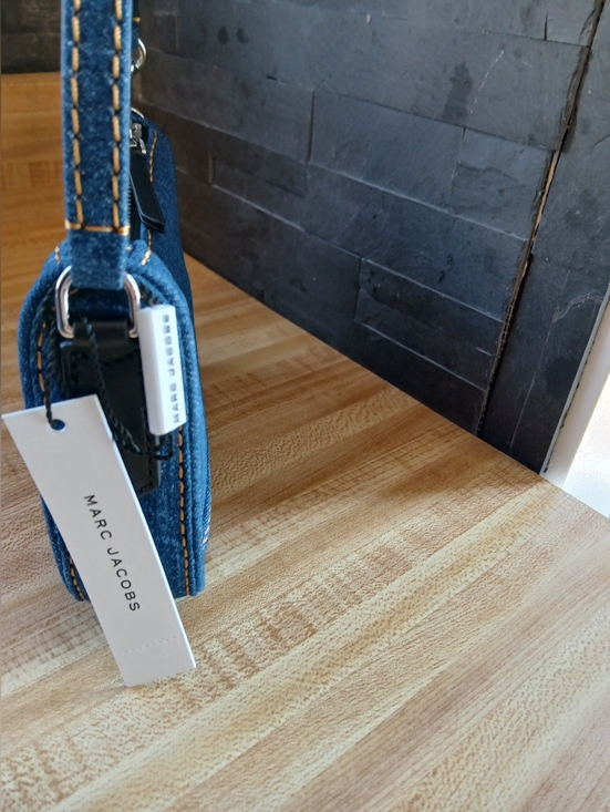 Marc Jacobs NWT Denim Wristlet/Pouchette - Picture 5 of 8
